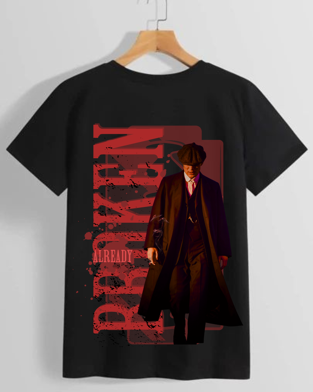 Peaky Blinders Oversized T-shirt Thomas Shelby "Already broken."